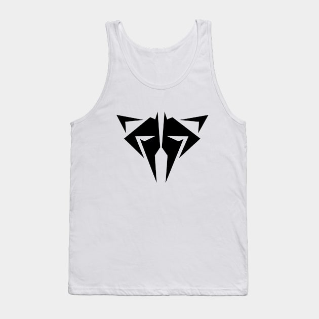 bear geometric Tank Top by vossov